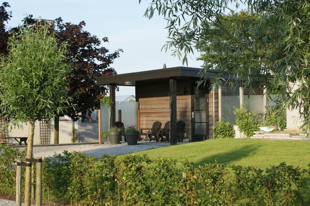 Wellness Lodge Ruigenhoek 13A - Sauna, Jacuzzi ! De Zilk Bagian luar foto